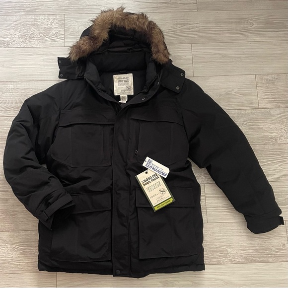 NEW! Eddie Bauer Premium Goose Down Snowline Parka - Picture 2 of 14